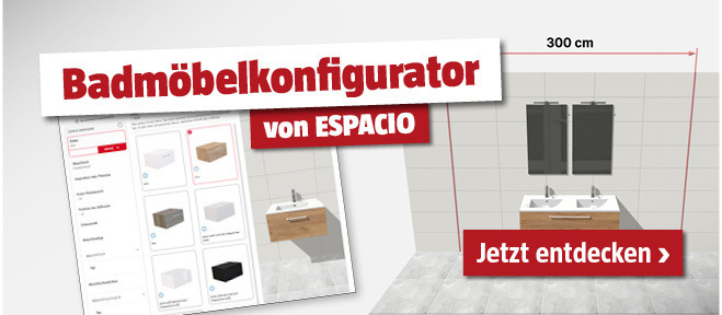 Badmöbel von Espacio zum Konfigurator