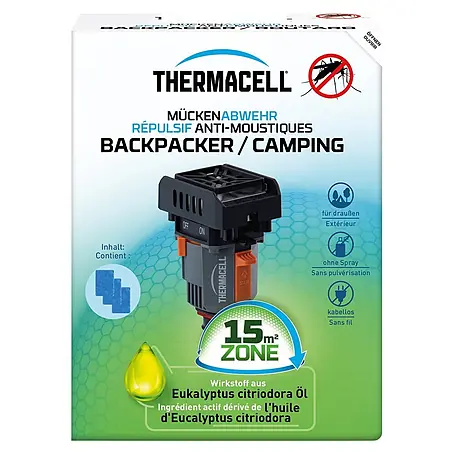 Thermacell  Stechmückenschutz Thermacell Backpacker mit Wirkstoffplättchen