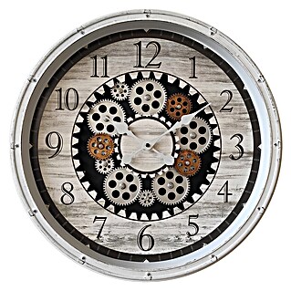 Globo Wanduhr Ina (Weiß, Durchmesser: 508 mm)