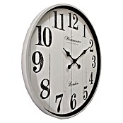 Globo Wanduhr Mia (Weiß, Durchmesser: 506 mm) | BAUHAUS