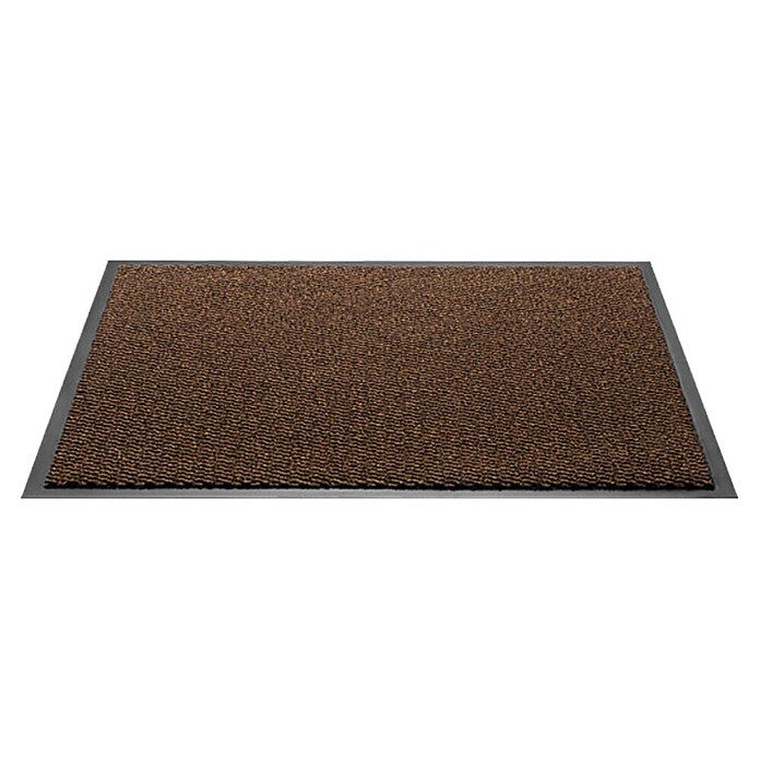Droogloopmat (Bruin, 80 x 60 cm, 100 % polypropyleen)