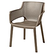 Keter Silla de jardín Elisa (Polipropileno, Cappuccino, An x Pr x Al: 53 x 62 x 78,4 cm) | BAUHAUS