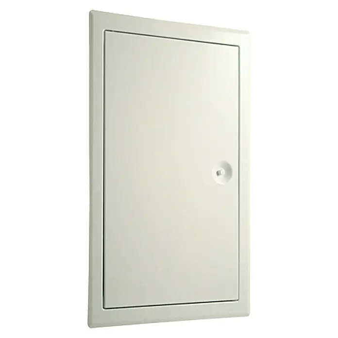 Probau Revisionstür - 20 x 40 cm, Beschichtet - Weiße Revisionsklappe, ideal für den einfachen Zugang zu Sanitär-, Elektro- und Heizungssystemen in Wänden und Decken. Praktisch und unauffällig.