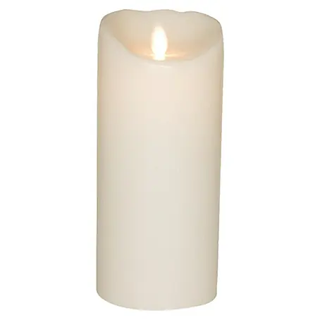 Vela de cera con Led