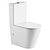 Futurbath Pack de WC Sintra (Sin borde de descarga, Salida dual, Blanco) | BAUHAUS
