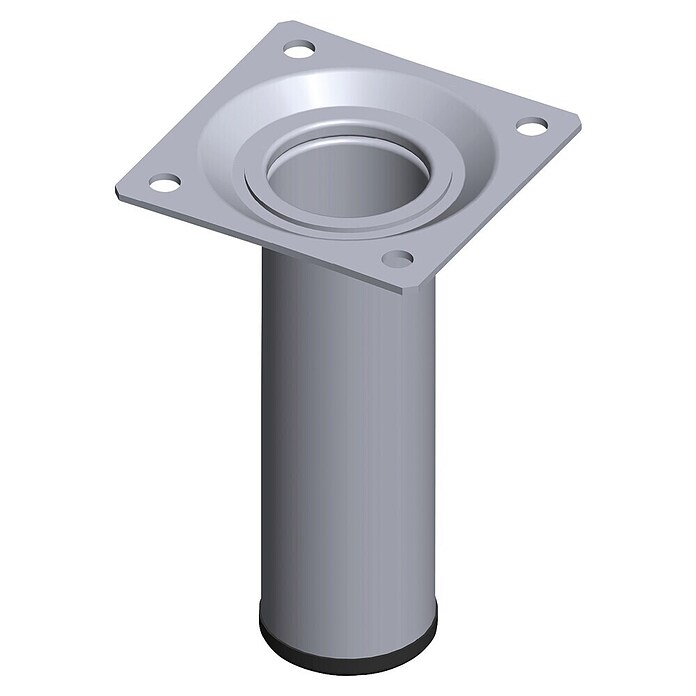 Element System Möbelfuß (Ø x L: 30 x 300 mm, Traglast: 50 kg, Chrom)