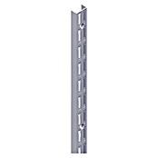 Element System Classic Wandschiene EL 32 (Passend für: Träger mit Raster 32 mm, Länge: 206 cm, Zweilochsystem, Weiß/Aluminium)