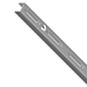 Element System Classic Wandschiene EL 50 (Länge: 200 cm, Passend für: Träger mit Raster 50 mm, Einlochsystem, Weiß/Aluminium)