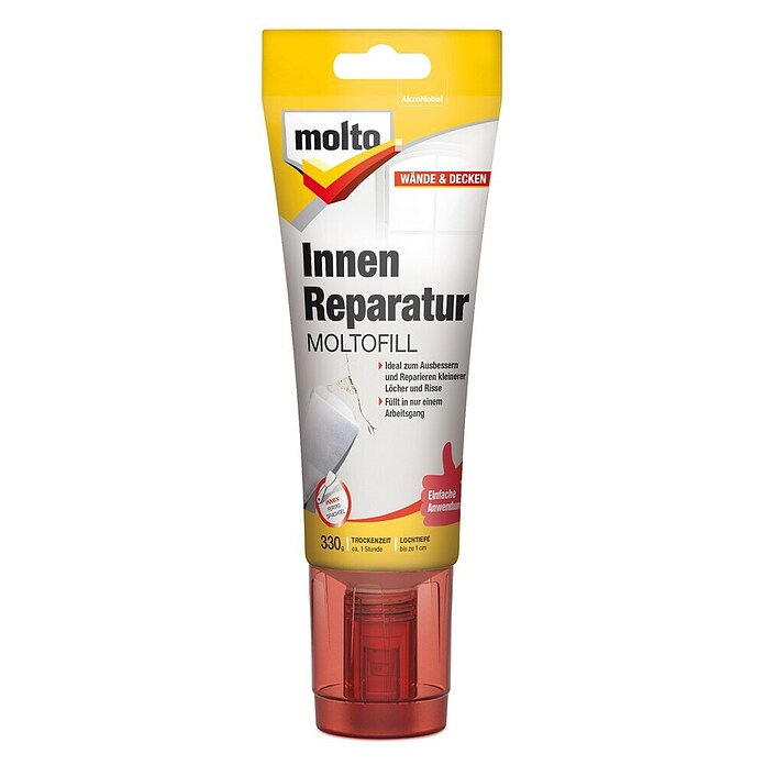 Molto Fertigspachtel Reparatur Moltofill (330 g, Tube)