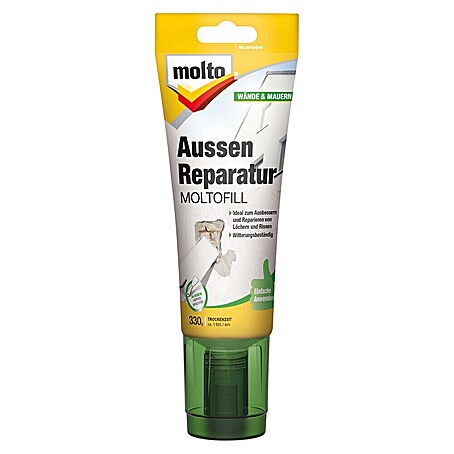 Molto Reparaturspachtel Außen-Moltofill (Gebrauchsfertig, 330 g)