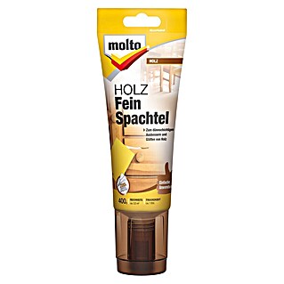 Molto Holzspachtel Holz Fein Spachtel (Weiß, 400 g)