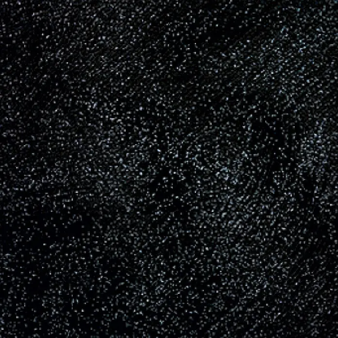 SCHÖNER WOHNEN-Farbe Trendstruktur Farbeffektputz Glimmer-Optik Effektlasur - Aquamarin, Schimmernd, 1 l - Nahaufnahme einer schwarzen, strukturierten Oberfläche mit feinen, reflektierenden Partikeln, ideal für Hintergründe oder Texturen.