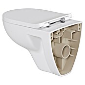 Villeroy & Boch Set za stenski WC Targa Twist Flush  (Izpiranje brez roba, Brez posebne glazure, Oblika splakovanja: Globok, WC odtok: Vodoravno, Bela) | 3943 - WC Wand Marke | DBBA - Keramik Marke | DBB - Keramik | DB - Keramik/Wannen | D - Sanitär | BAUHAUS