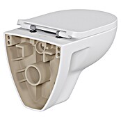 Villeroy & Boch Set za stenski WC Targa Twist Flush  (Izpiranje brez roba, Brez posebne glazure, Oblika splakovanja: Globok, WC odtok: Vodoravno, Bela) | 3943 - WC Wand Marke | DBBA - Keramik Marke | DBB - Keramik | DB - Keramik/Wannen | D - Sanitär | BAUHAUS