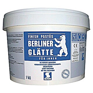 Berliner Glätte Flächen-Feinspachtel Berliner Glätte Finish Pastös (7 kg)