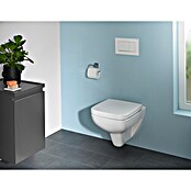 Geberit Renova Nr. 1 Plan Spülrandloses Wand-WC-Set (Mit WC-Sitz, Tiefspüler, Weiß)