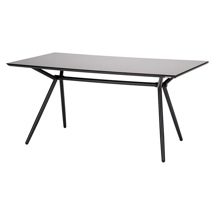 Acamp Gartenmöbel-Set Alpha (5 -tlg., Aluminium, Glas, Anthrazit/Olive) | BAUHAUS
