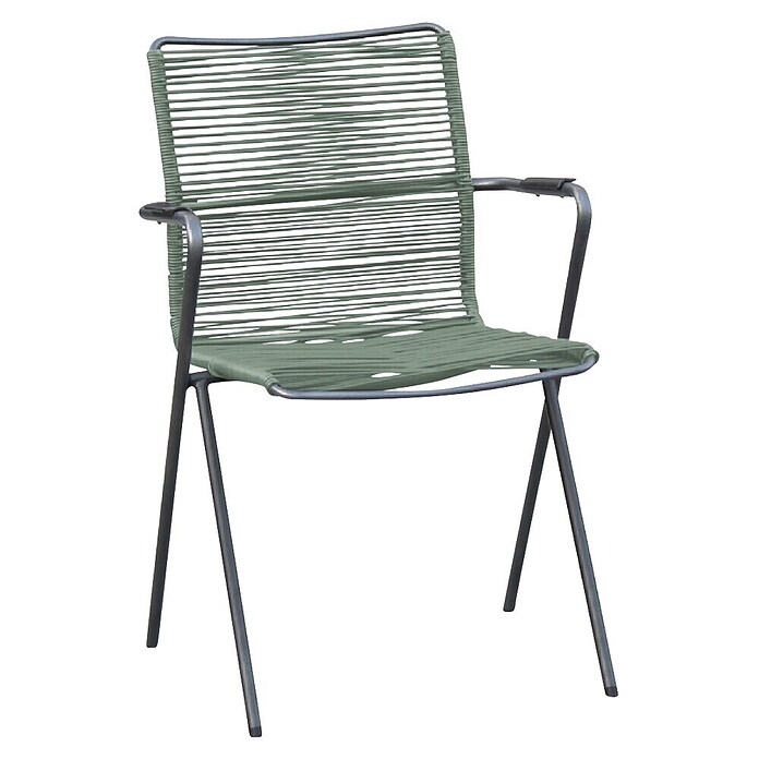 Acamp Gartenmöbel-Set Alpha (5 -tlg., Aluminium, Glas, Anthrazit/Olive) | BAUHAUS