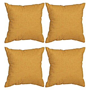beo Outdoor-Kissen MM16 Senf (Gelb, L x B x H: 37 x 37 x 12 cm, 4 Stk.)