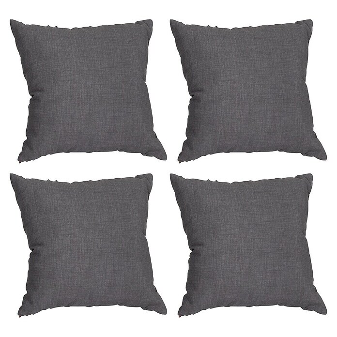 beo Outdoor-Kissen MM16 Hellgrau (Hellgrau, L x B x H: 37 x 37 x 12 cm, 4 Stk.) | BAUHAUS