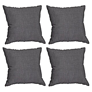 beo Outdoor-Kissen MM16 Hellgrau (Hellgrau, L x B x H: 37 x 37 x 12 cm, 4 Stk.)