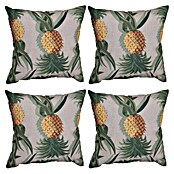 beo Outdoor-Kissen Pina (Mehrfarbig, L x B x H: 37 x 37 x 12 cm, Ananas, 4 Stk.) | BAUHAUS