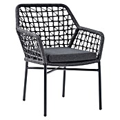 Acamp Stapelsessel Rom (4 Stk., Aluminium, Anthrazit, L x B x H: 57 x 63,5 x 82,5 cm) | BAUHAUS