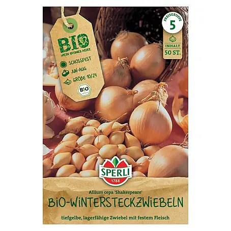 Sperli  Steckzwiebeln Bio Shakespeare
