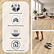 Egger Laminat NatureSense (Parkett Eiche, Landhausdiele, 1 292 x 193 x 8 mm) | BAUHAUS