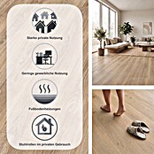 Egger Laminat NatureSense (Newport Eiche hellbraun, Landhausdiele, 1 292 x 193 x 7 mm) | BAUHAUS