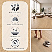 Egger Laminat NatureSense (Matera Eiche hell, Landhausdiele, 1 292 x 193 x 8 mm) | BAUHAUS