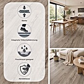 Egger Laminat Aquadura+ (Panora Eiche grau, Landhausdiele, 1 292 x 193 x 7,5 mm) | BAUHAUS