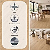 Egger Laminat NatureSense Aqua (Victoria Eiche natur, Landhausdiele, 1 292 x 246 x 8 mm) | BAUHAUS