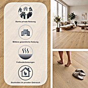 Egger Laminat NatureSense Aqua (Sherman Eiche honig, Landhausdiele, 1 292 x 246 x 8 mm) | BAUHAUS