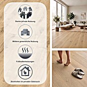 Egger Laminat Aquadura+ (Westport Eiche hell, Landhausdiele, 1 292 x 193 x 7,5 mm) | BAUHAUS