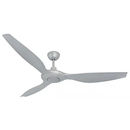 Vam Deckenventilator Outdoor Deckenventilator SLIM silber 157 cm