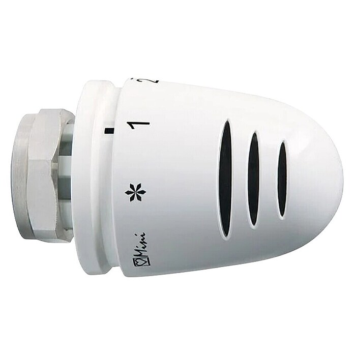 Herz Termostatska glava Mini TS  (Bela, Do x V: 78 x 45 mm) | Termostatske glave | Radiatorji | Ogrevanje | Ogrevanje in hlajenje | Izdelki | BAUHAUS