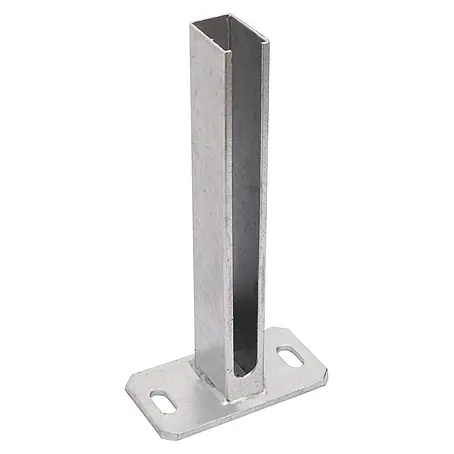 Deutsche Zauntechnik  Fußplatte Universal