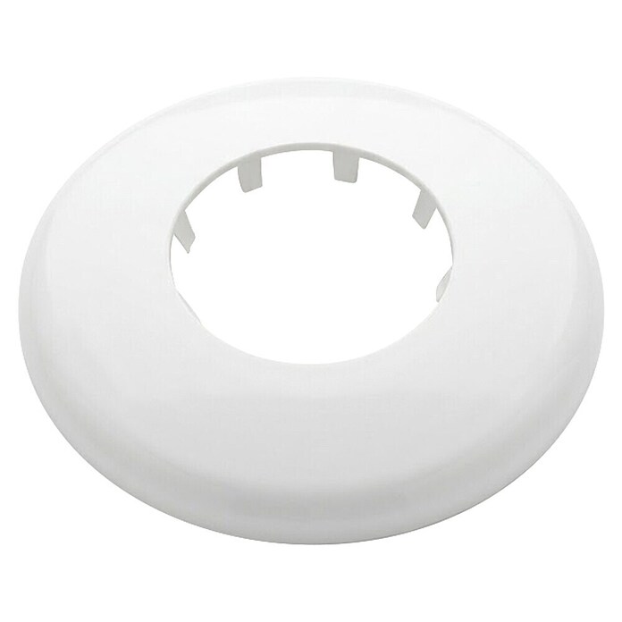Plafón redondo embellecedor para sifón 40 mm (Blanco)