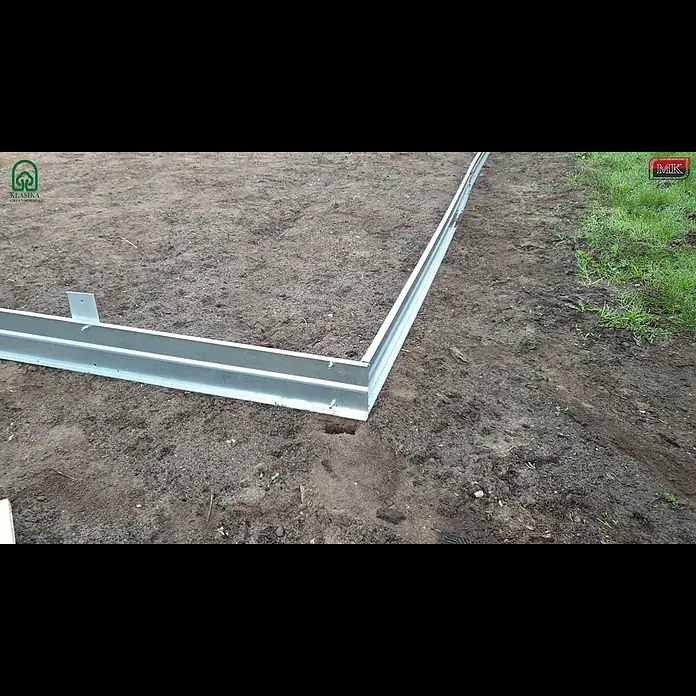Klasika Greenhouses Gewächshaus Tube Klasika - Außenmaß inkl. Dachüberstand (B x T): 300 x 1.000 cm, Material Seitenwand: Kunststoff, 4 mm, Silbergrau - iltnamio KLASIKA TUBE 12 m2 (3 x 4 m) rinkimas