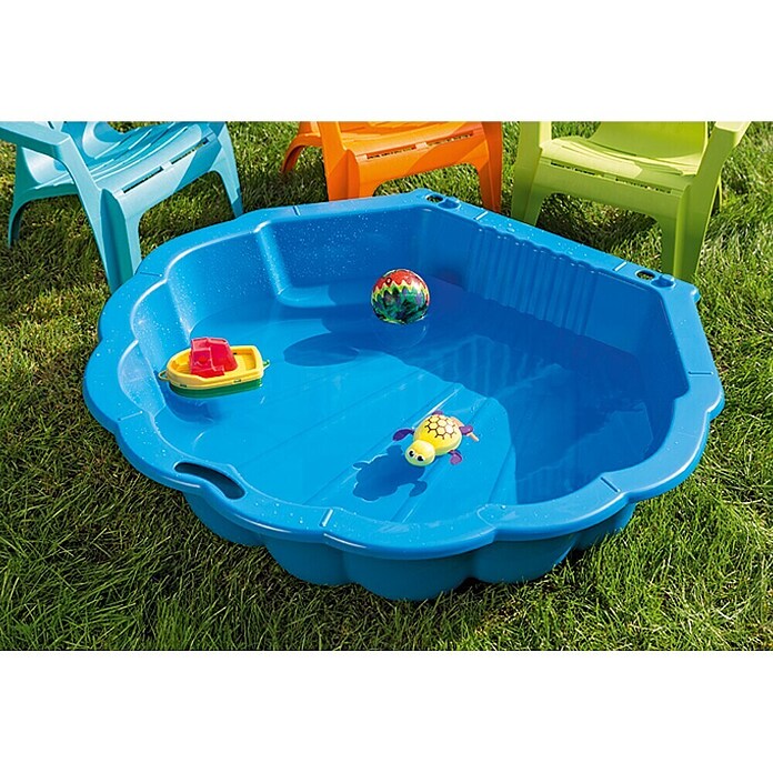 Water- en zandschelp Sandy (Blauw, 88 x 102 x 21 cm)
