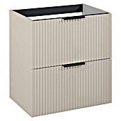 Riva Yasumi Waschtischunterschrank (B x T x H: 60 x 45,2 x 63,5 cm, Fume, Matt) | BAUHAUS