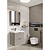 Riva Yasumi Waschtischunterschrank (B x T x H: 60 x 45,2 x 63,5 cm, Fume, Matt) | BAUHAUS