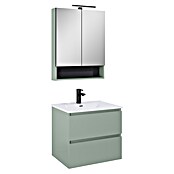 Riva Yasumi LED-Spiegelschrank Yasumi/Lynn (B x H: 60 x 76,8 cm, Sage, Spanplatte) | BAUHAUS