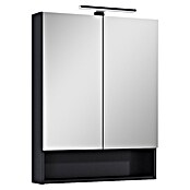 Riva Yasumi LED-Spiegelschrank Yasumi/Lynn (B x H: 60 x 76,8 cm, Schwarz, Spanplatte) | BAUHAUS