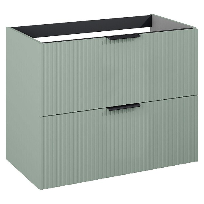 Riva Yasumi Waschtischunterschrank (B x T x H: 80 x 45,2 x 63,5 cm, Sage, Matt) | BAUHAUS