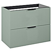Riva Yasumi Waschtischunterschrank (B x T x H: 80 x 45,2 x 63,5 cm, Sage, Matt) | BAUHAUS