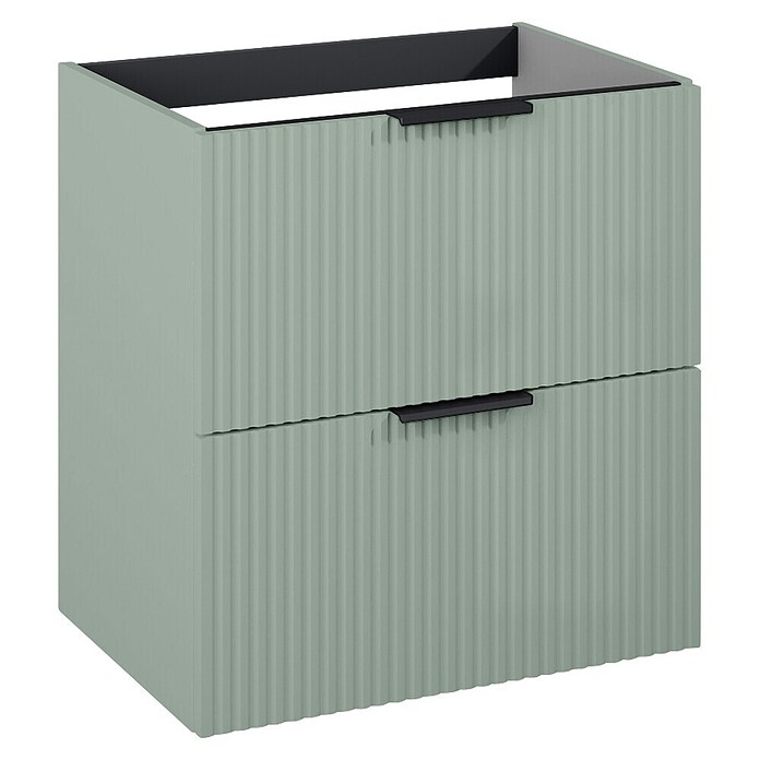 Riva Yasumi Waschtischunterschrank (B x T x H: 60 x 45,2 x 63,5 cm, Sage, Matt) | BAUHAUS