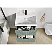 Riva Yasumi LED-Spiegelschrank Yasumi/Lynn (B x H: 60 x 76,8 cm, Sage, Spanplatte) | BAUHAUS