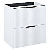 Riva Yasumi Waschtischunterschrank (B x T x H: 60 x 45,2 x 63,5 cm, Weiß, Matt) | BAUHAUS